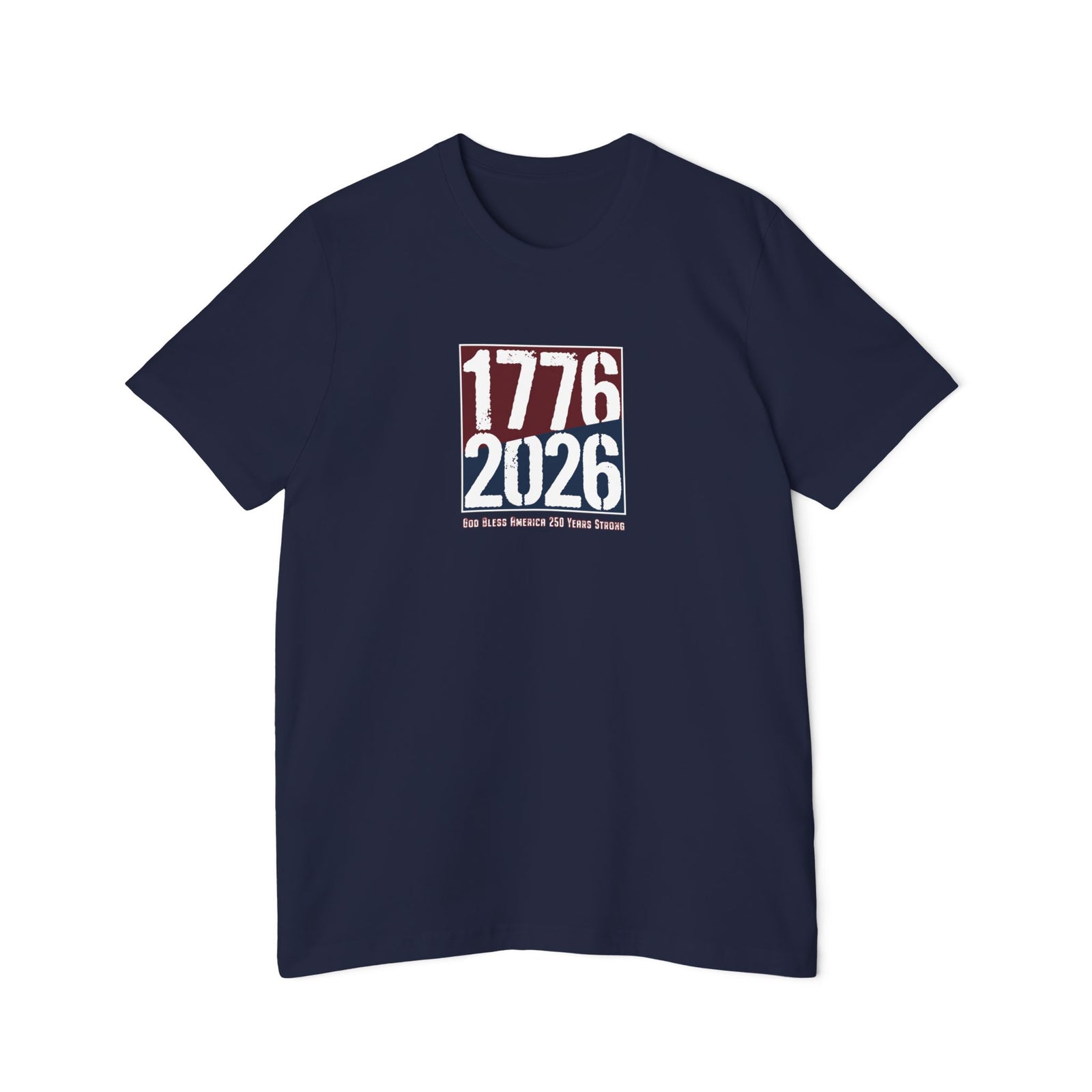 1776–2026 Anniversary 250 Years Strong | Cotton T-shirt USA