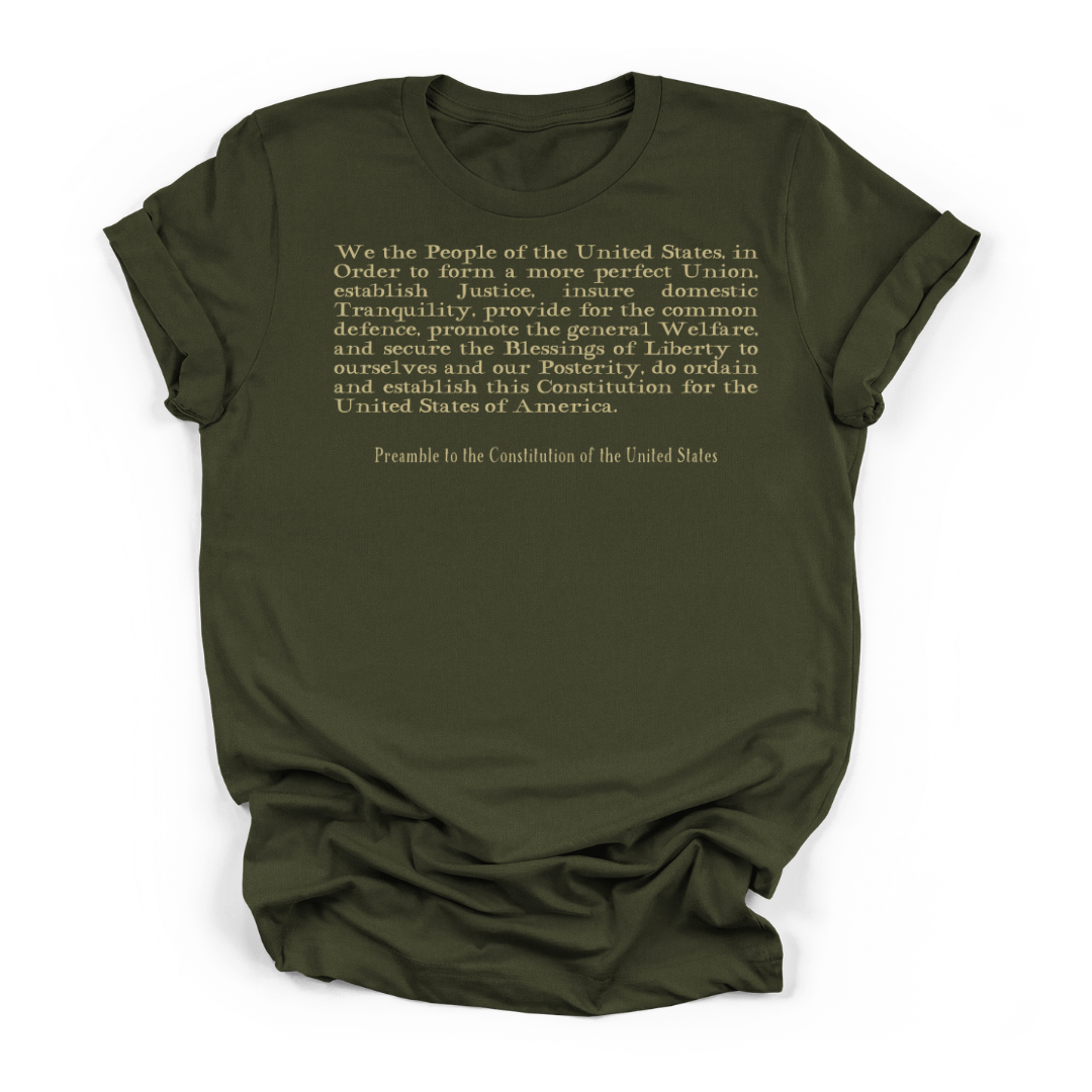 U.S. Constitution Preamble | Deluxe Tee