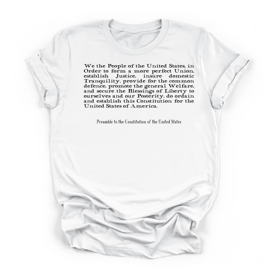 U.S. Constitution Preamble | Deluxe Tee