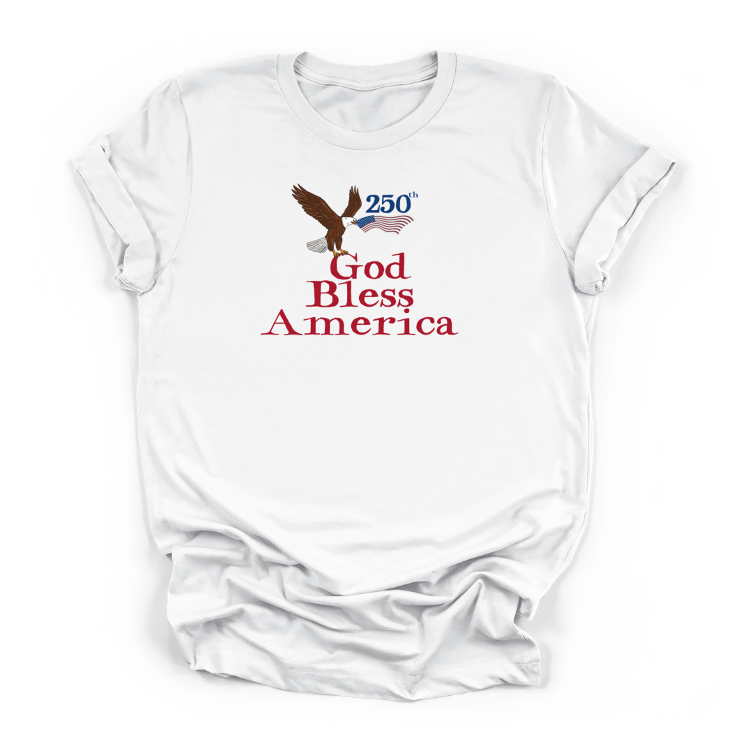 God Bless America 250th Eagle | Deluxe Tee